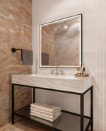 Espejo eléctrico Radiance™ de 36" x 36" con luz LED