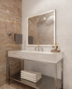 Espejo eléctrico Radiance™ de 36" x 36" con luz LED
