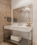 Espejo eléctrico Radiance™ de 48" x 36" con luz LED