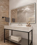 Espejo eléctrico Radiance™ de 60" x 36" con luz LED