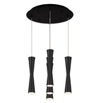Robson 14-in Black 5-Light Multi Pendant