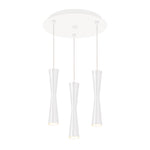 Robson 11-in White 3-Light Multi Pendant