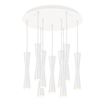 Robson 18-in White 9-Light Multi Pendant