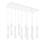 Robson 27-in White 10-Light Multi Pendant