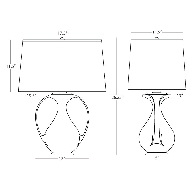 벨베데르 테이블 램프