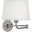 Polished Nickel / Oyster Linen Shade