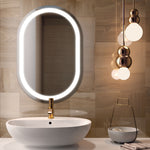 Espejo eléctrico Saratoga™ de 24" x 36" con luz LED