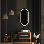 Espejo eléctrico Saratoga™ de 24" x 42" con luz LED