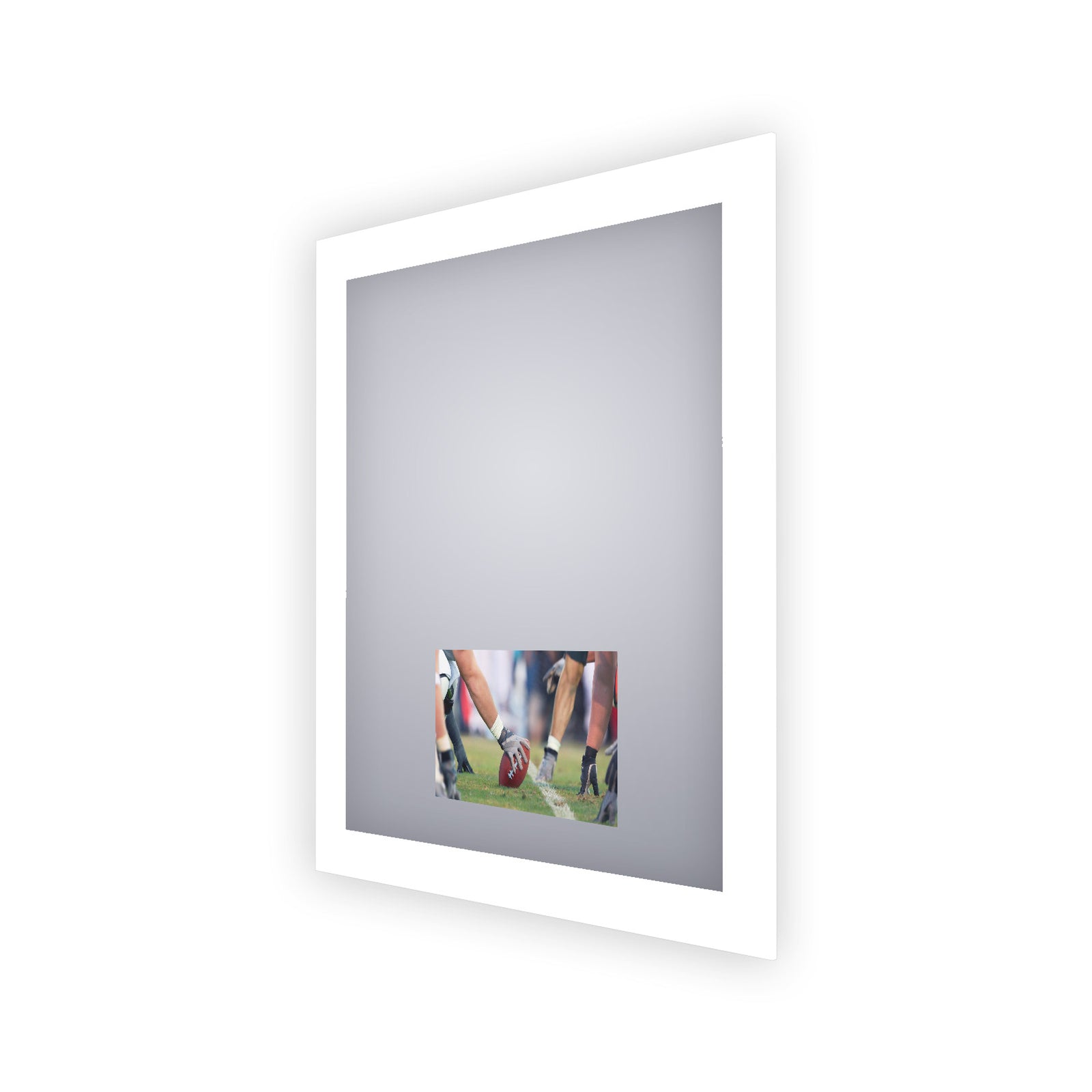 Electric Mirror Silhouette™ 36" x 42" LED Lighted Mirror with 15" TV