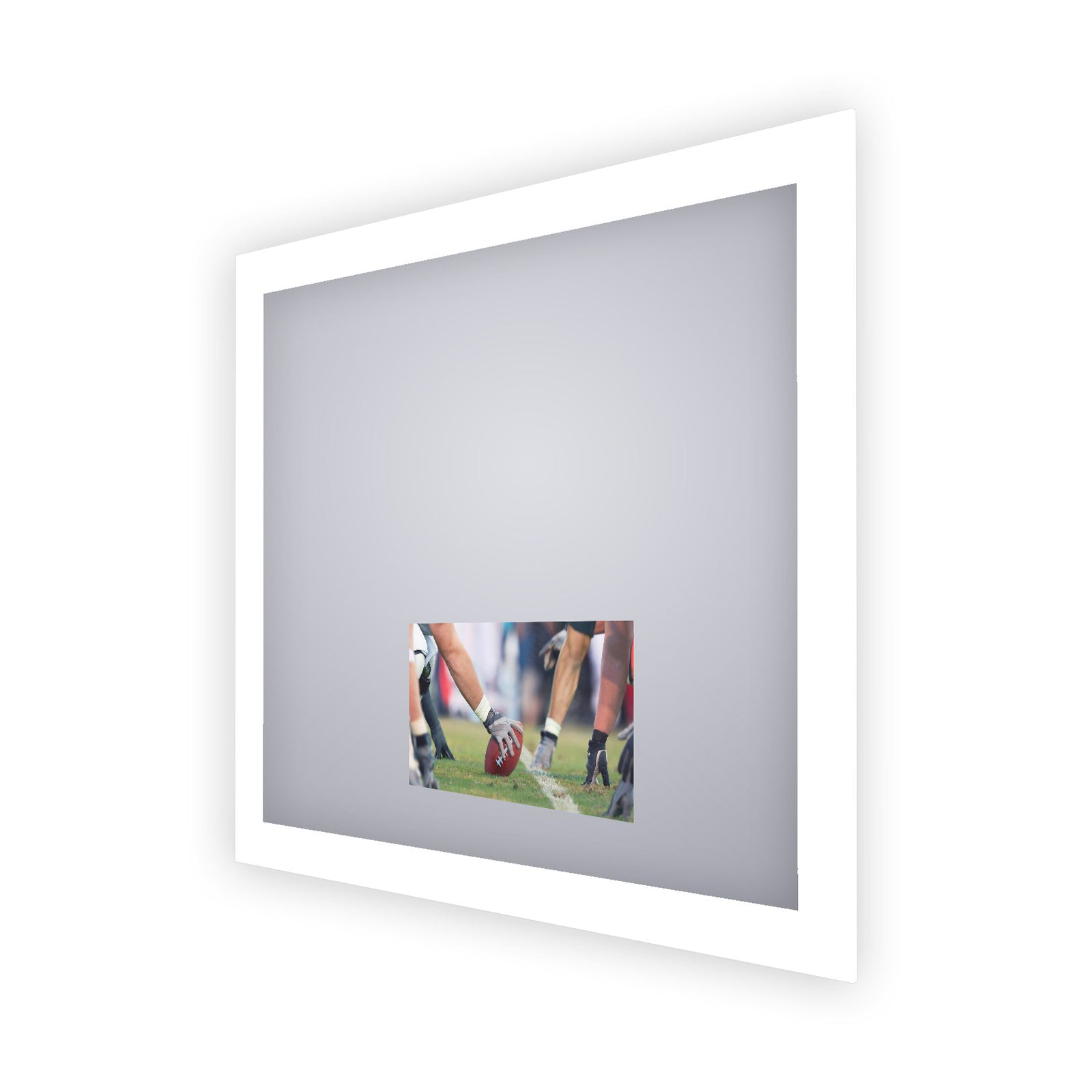 Electric Mirror Silhouette™ 48" x 42" LED Lighted Mirror with 15" TV
