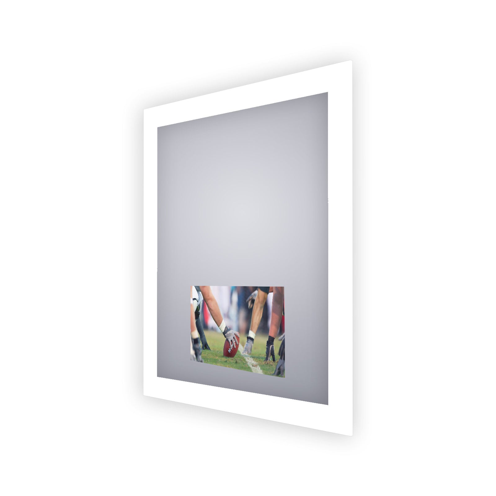 Electric Mirror Silhouette™ 36" x 42" LED Lighted Mirror with 21.5" TV