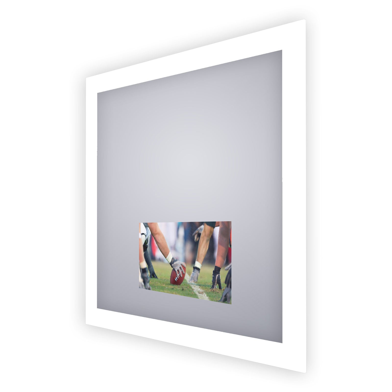 Electric Mirror Silhouette™ 42" x 42" LED Lighted Mirror with 21.5" TV