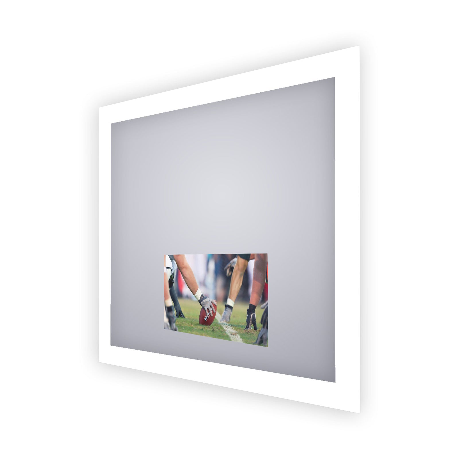 Electric Mirror Silhouette™ 48" x 42" LED Lighted Mirror with 21.5" TV