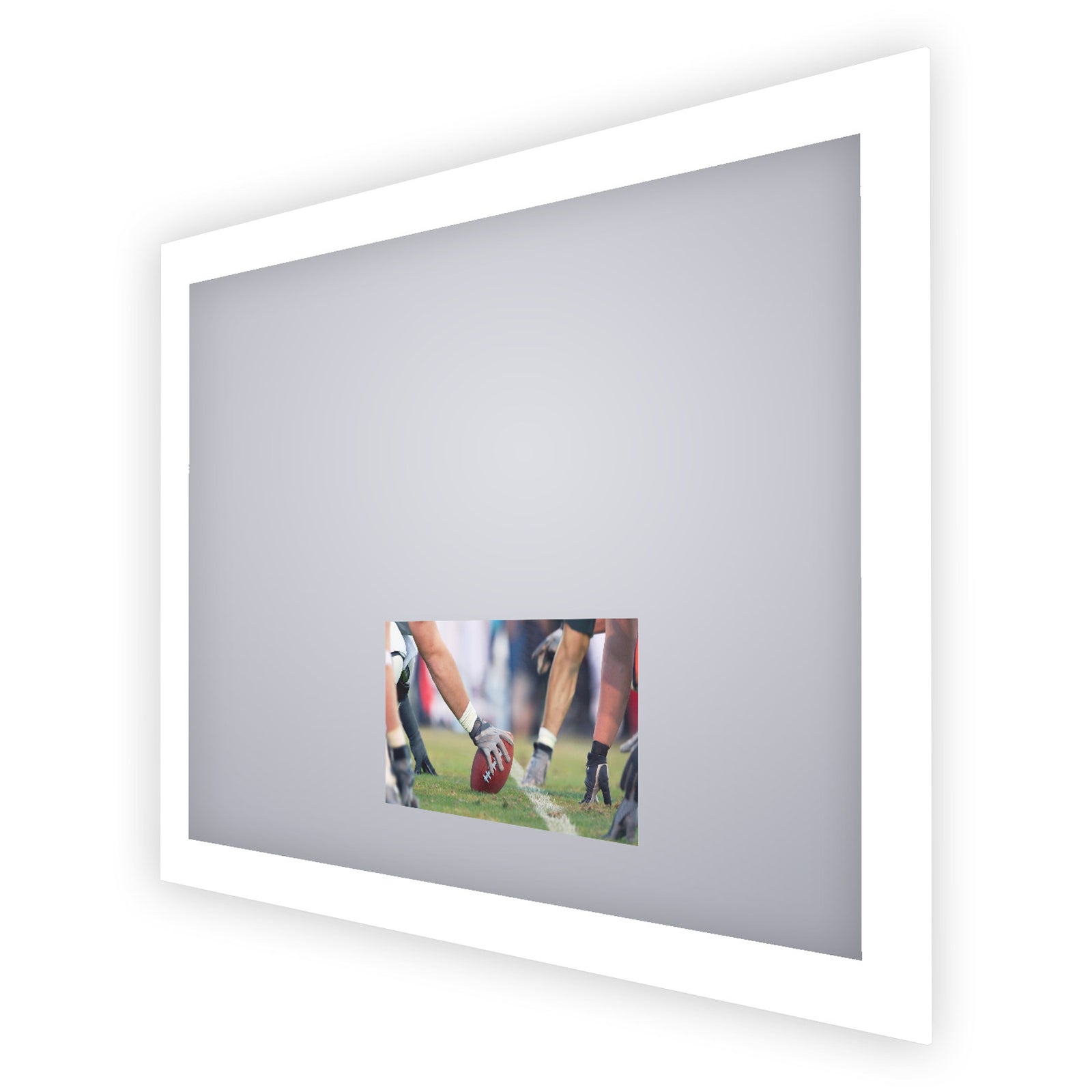 Electric Mirror Silhouette™ 54" x 42" LED Lighted Mirror with 21.5" TV