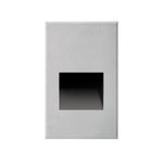 Sonic 5-in Brushed Nickel LED Exterior Low Voltage Wall/Step Lights