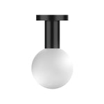 Globe Small 3" Frosted Acrylic Single Pendant - White Socket