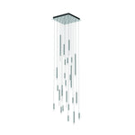 Steelos 48" Multi-Light Pendant - Polished Chrome