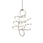 Synergy 41-in Antique Silver LED Chandeliers