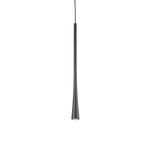 Taper 16-in Black LED Pendant