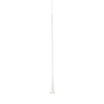 Taper 24-in White LED Pendant
