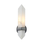 Valencia 5-in Urban Bronze/Alabaster 1 Light Wall/Vanity