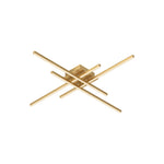 Vega Minor 32-in Brushed Gold LED Flush Mount