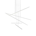 Vega Minor 45-in Brushed Nickel LED Multi Pendant