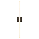 Vega 36-in Black LED Wall Sconce