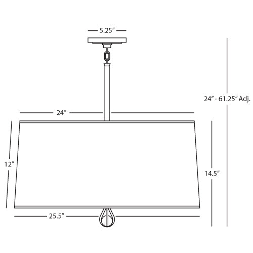 Colgante Williamsburg Custis
