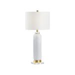 Samuel Ceramic Lamp - White