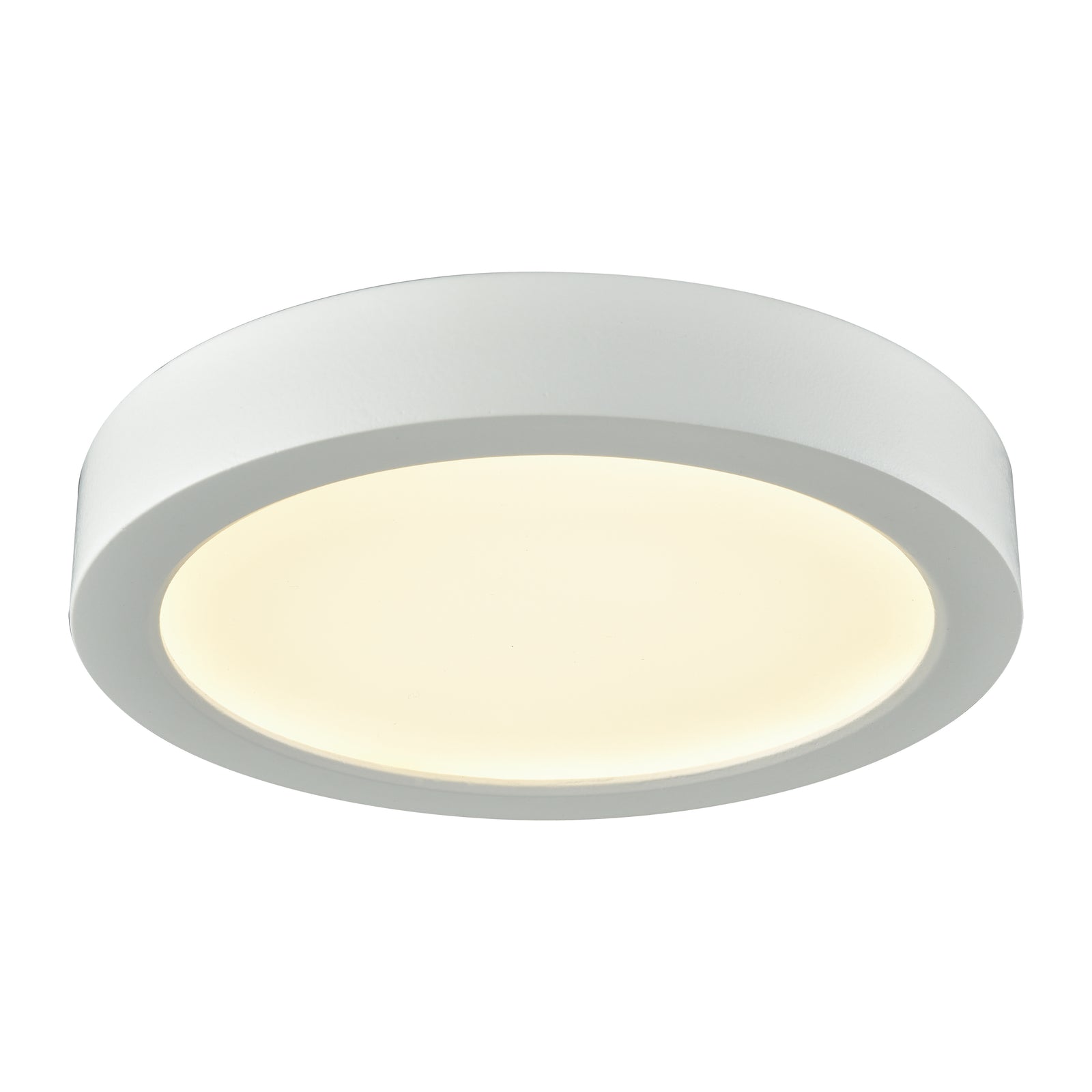 Titan 6'' Wide Integrated LED Flush Mount - White