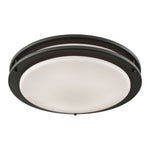 Clarion 15'' Wide 1-Light Flush Mount - Oil Rubbed Bronze
