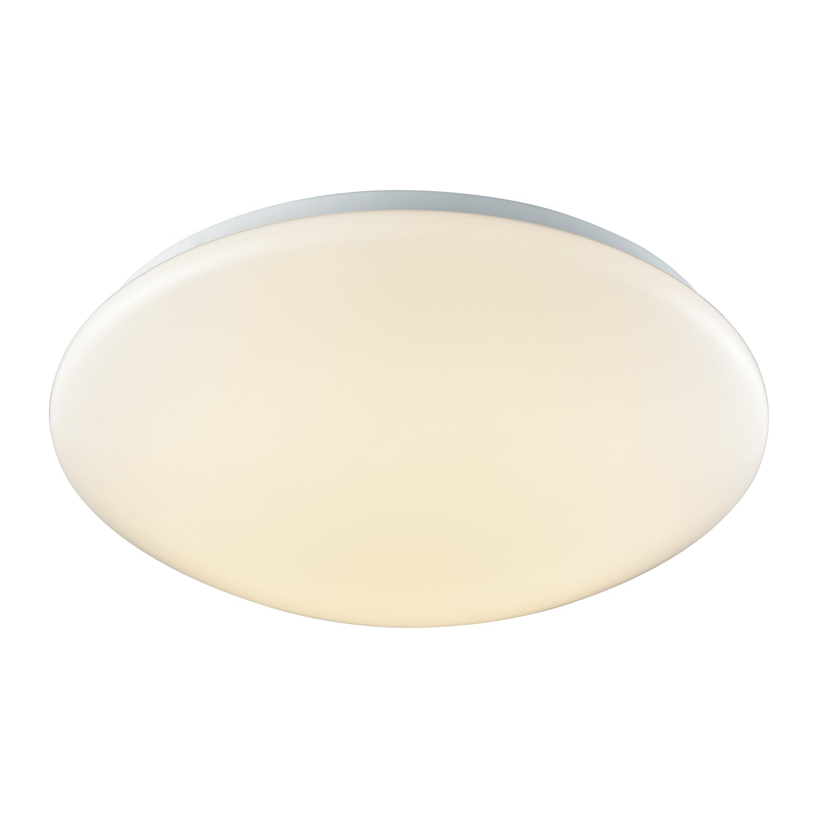 Kalona 15'' Wide 1-Light Flush Mount - White