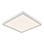 Titan 8'' Wide Integrated LED Square Flush Mount - White