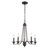 Farmington 21'' Wide 5-Light Chandelier - Oil Rubbed Bronze