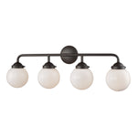 Beckett 33'' Wide 4-Light Vanity Light - Oil Rubbed Bronze