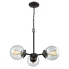 Beckett 22'' Wide 3-Light Chandelier - Oil Rubbed Bronze