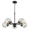 Beckett 26'' Wide 5-Light Chandelier - Oil Rubbed Bronze