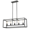 Williamsport 37'' Wide 5-Light Linear Chandelier - Oil Rubbed Bronze