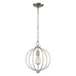 Williamsport 11'' Wide 1-Light Mini Pendant - Brushed Nickel