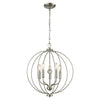 Williamsport 19'' Wide 5-Light Chandelier - Brushed Nickel
