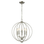 Williamsport 19'' Wide 5-Light Chandelier - Brushed Nickel