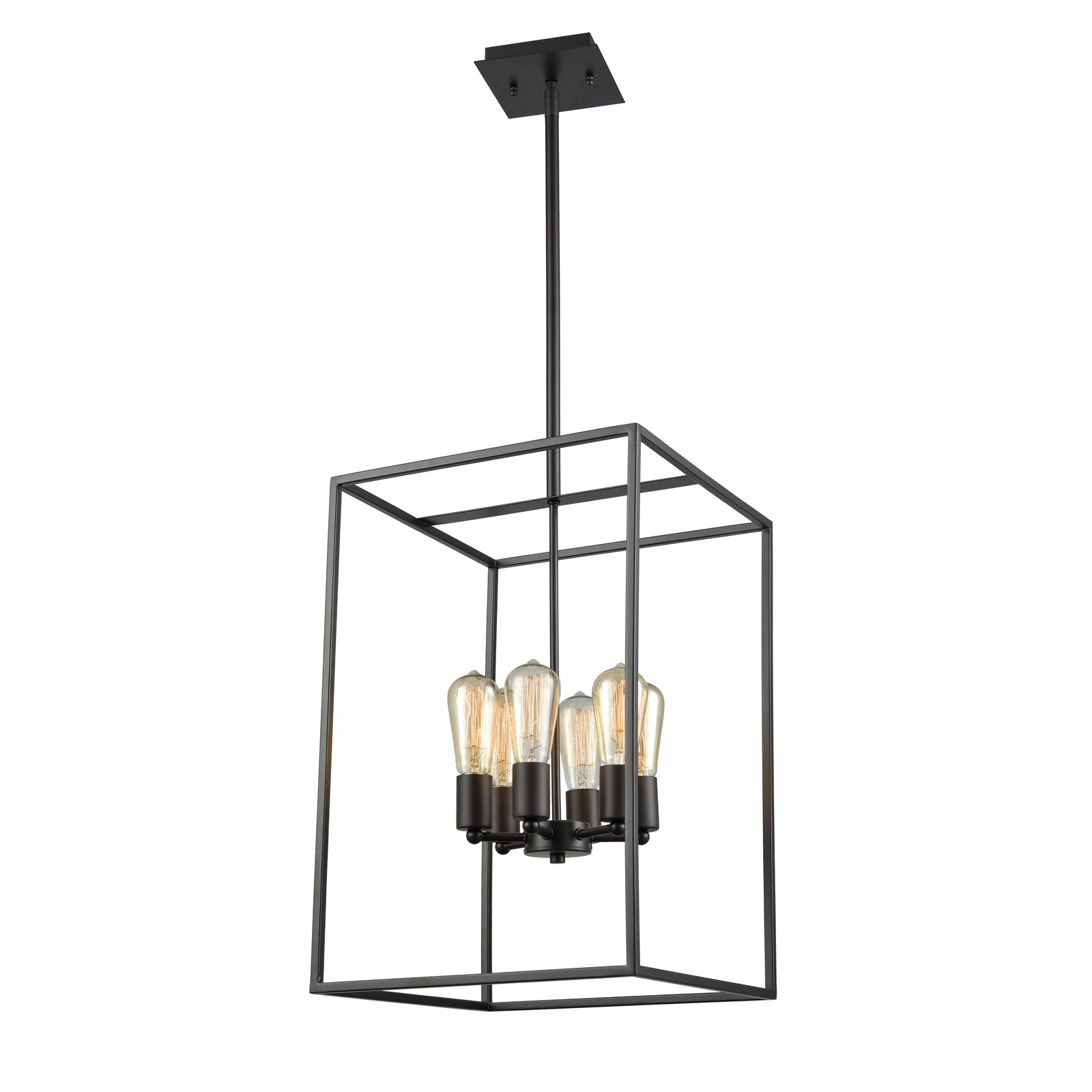 Williamsport 14'' Wide 6-Light Chandelier - Oil Rubbed Bronze