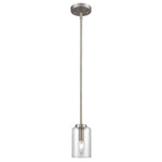West End 4.75'' Wide 1-Light Mini Pendant - Brushed Nickel