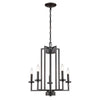 West End 20'' Wide 5-Light Chandelier - Oil Rubbed Bronze