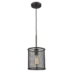 Williamsport 8'' Wide 1-Light Mini Pendant - Oil Rubbed Bronze