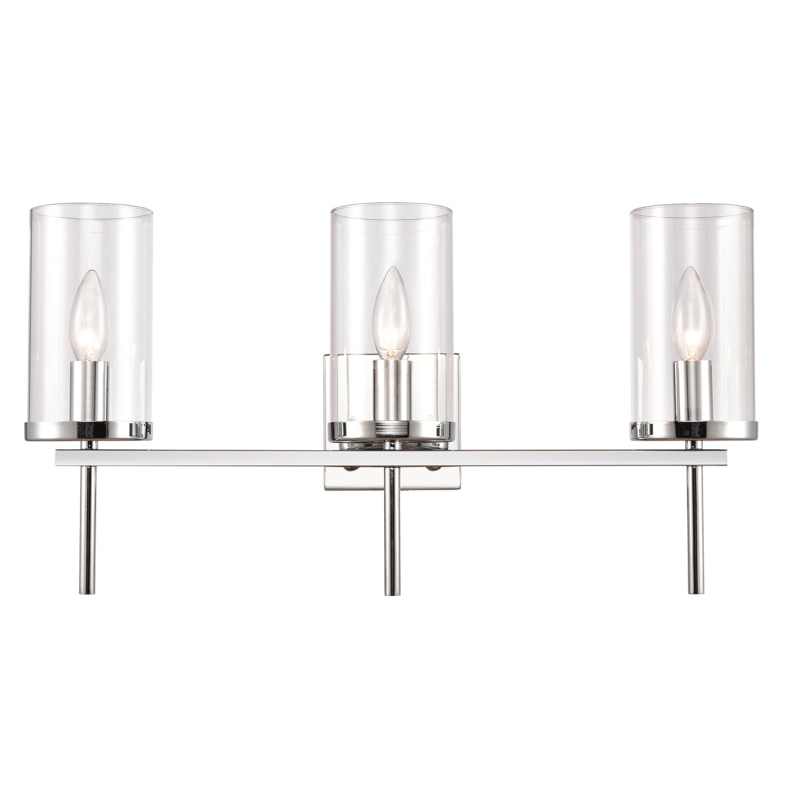 Oakland 23'' Wide 3-Light Vanity Light - Chrome