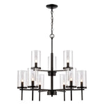 Oakland 28.5'' Wide 9-Light Chandelier - Black