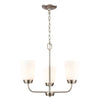 Winslow 19'' Wide 3-Light Chandelier - Brushed Nickel
