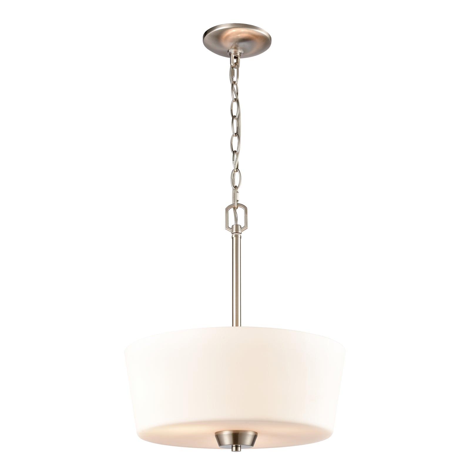 Winslow 15'' Wide 3-Light Pendant - Brushed Nickel